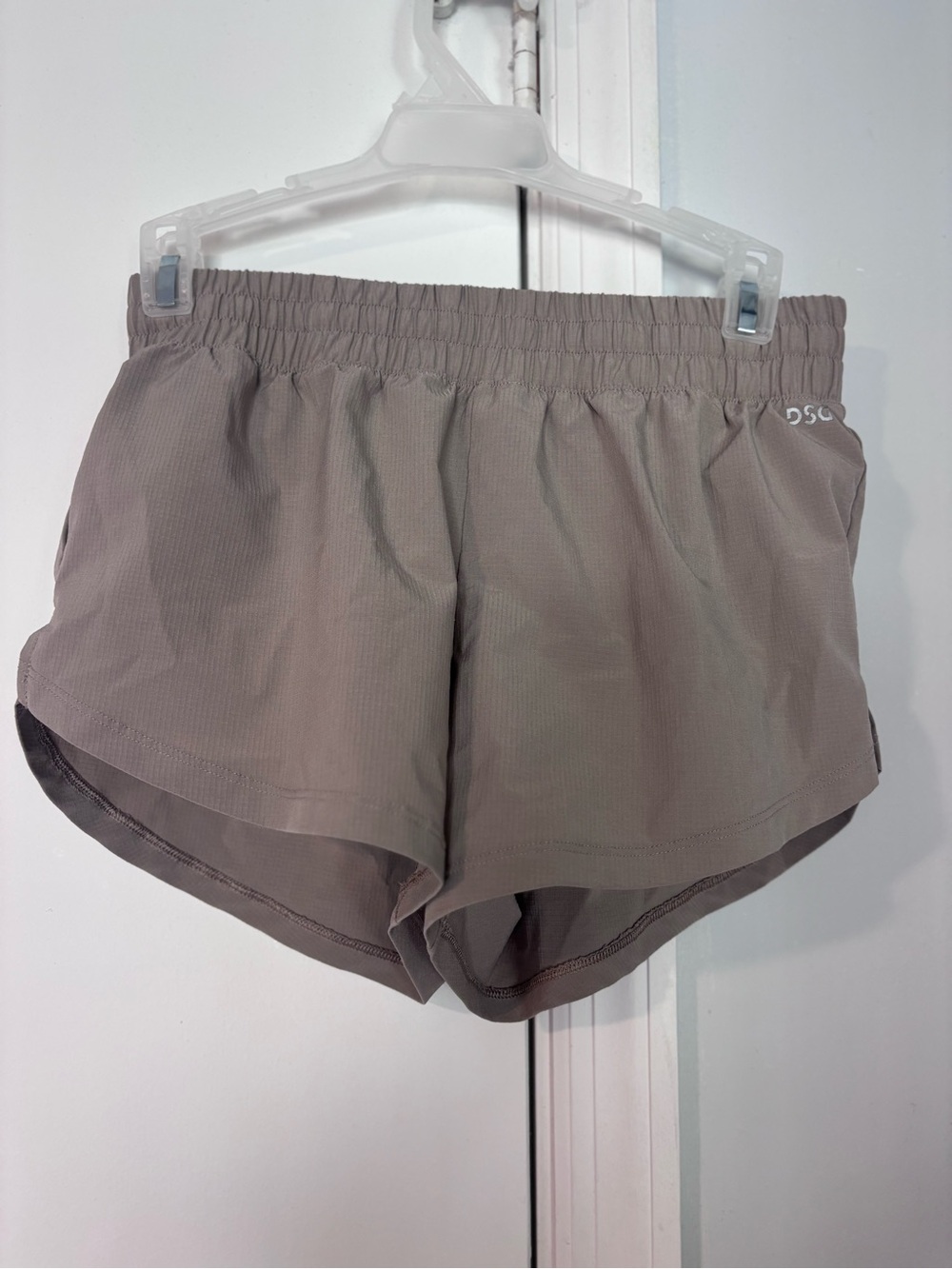 DSG tan athletic shorts size xs